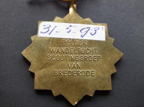 Scouting van Brederode , Papendrecht polder wandeltocht (2)